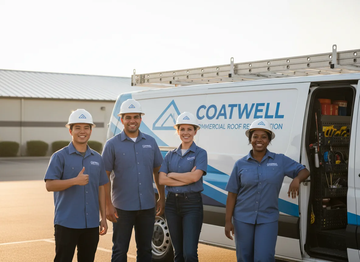 Commercial roof coating company in Rothbury, MI